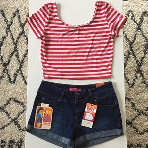 Shaping High Waisted Shorts